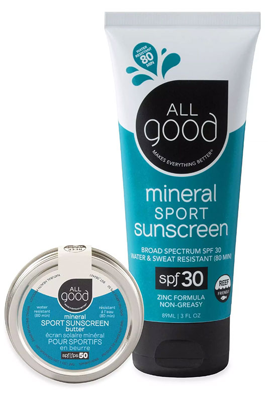 All-Good Mineral Sport Sunscreen Combo Pack